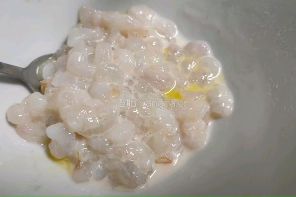 虾仁蛋圆的做法图解2