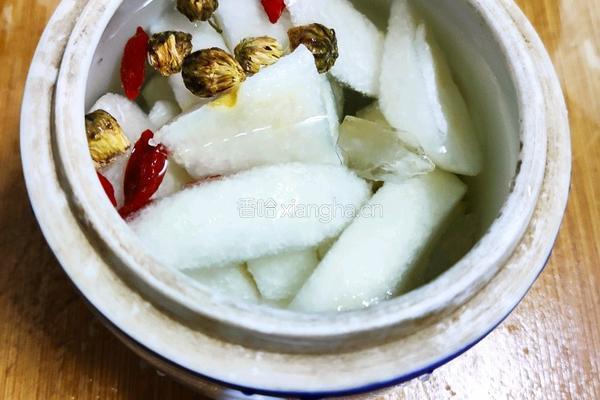 雪梨汤的做法图解4