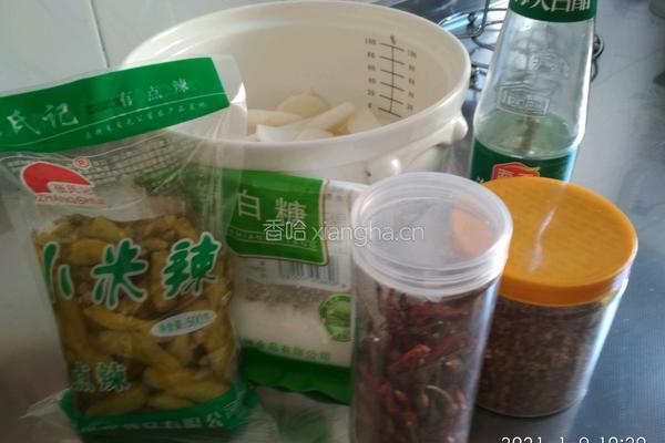 腌白萝卜的做法图解4