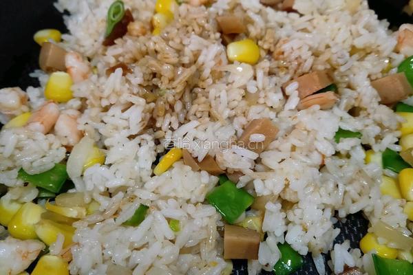 蛋挞焗饭的做法图解5