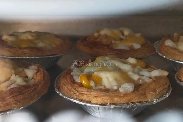蛋挞焗饭的做法图解12