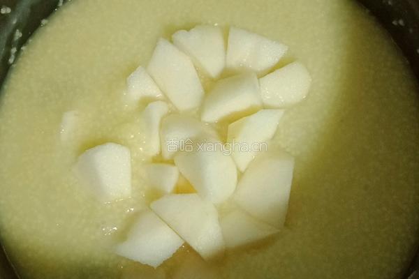 小米红枣苹果粥的做法图解9