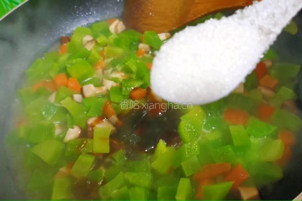 虾仁炒莴笋的做法图解8