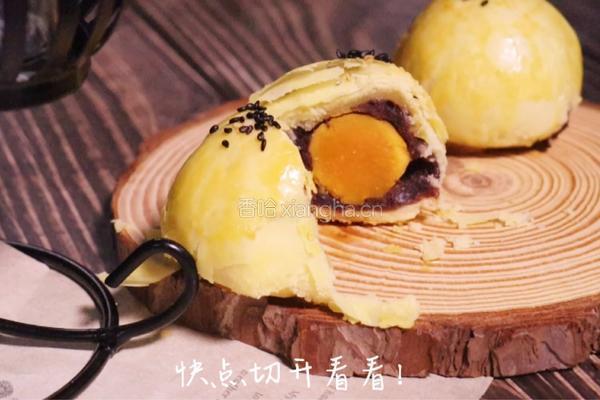 蛋黄酥：过节必备，香香酥酥超解饿！的做法图解28