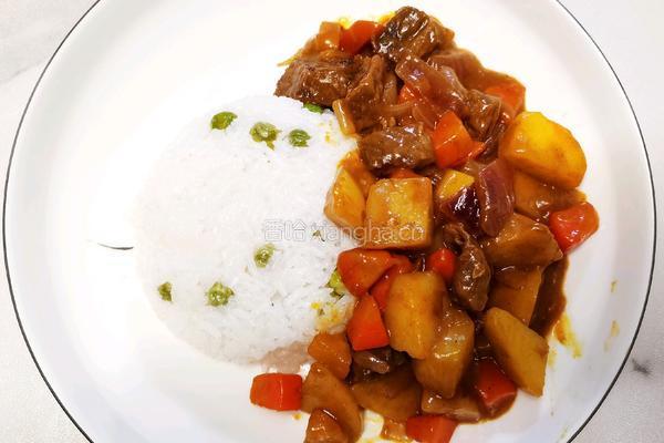 咖喱牛肉饭的做法图解9