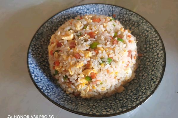 蛋炒饭的做法图解11