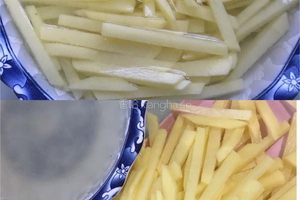 炸薯条的做法图解3
