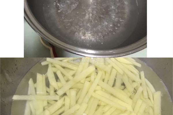 炸薯条的做法图解4
