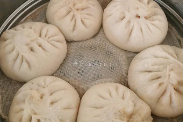 家庭版麻婆豆腐馅儿包子的做法图解10