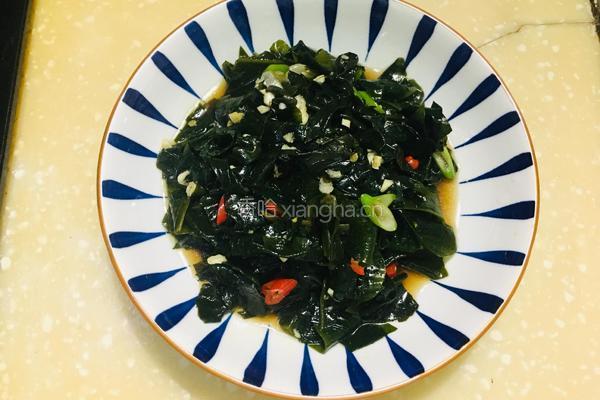 凉拌裙带菜的做法图解7