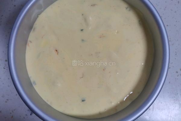 香葱肉松戚风蛋糕的做法图解11