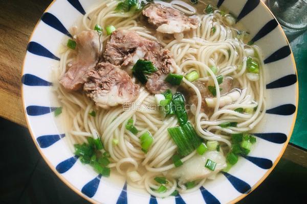 清汤牛肉面的做法图解5