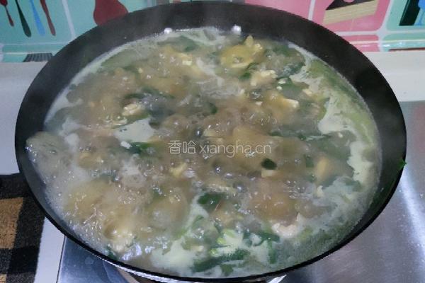 蚬子豆腐汤的做法图解4