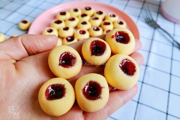 蓝莓果酱香酥小饼干的做法图解12