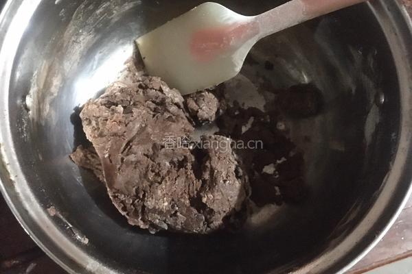 可可豆软曲奇的做法图解4