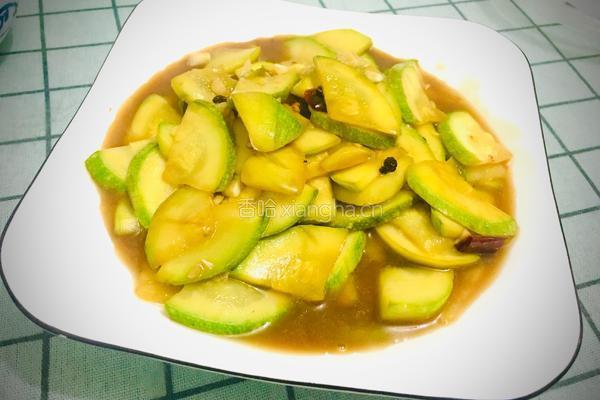糖醋茭瓜的做法图解6