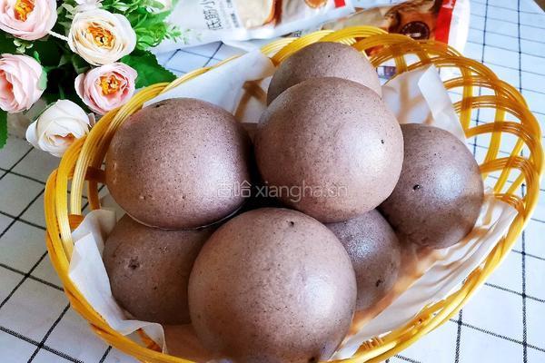 纯手工黑芝麻馒头的做法图解15