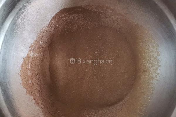 巧克力裂纹曲奇饼干的做法图解3