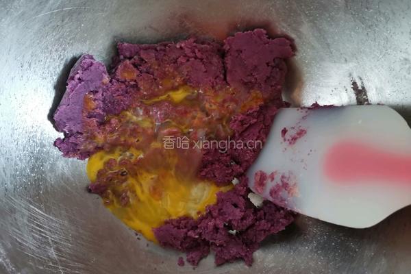 紫薯花生饼干的做法图解4