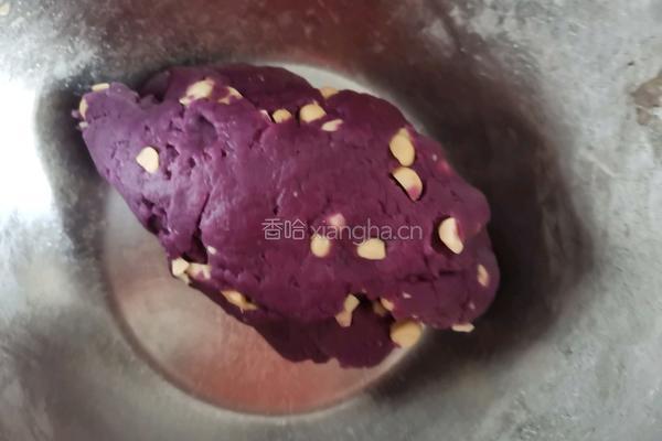 紫薯花生饼干的做法图解5