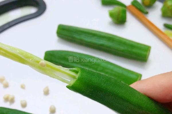 秋葵酿虾虾的做法图解6