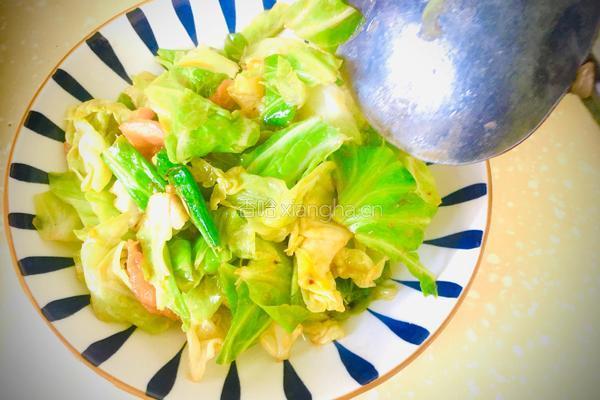 手撕莲花菜的做法图解5