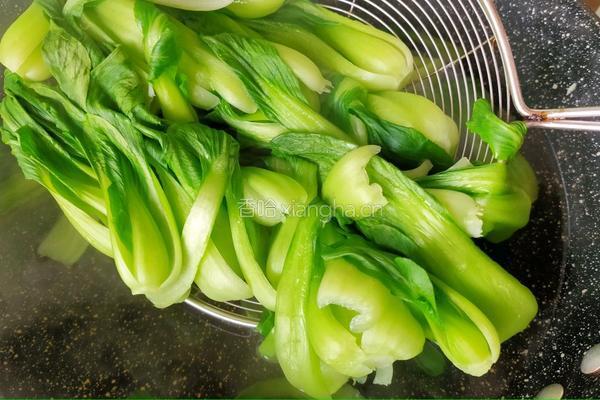 香菇上海青的做法图解6