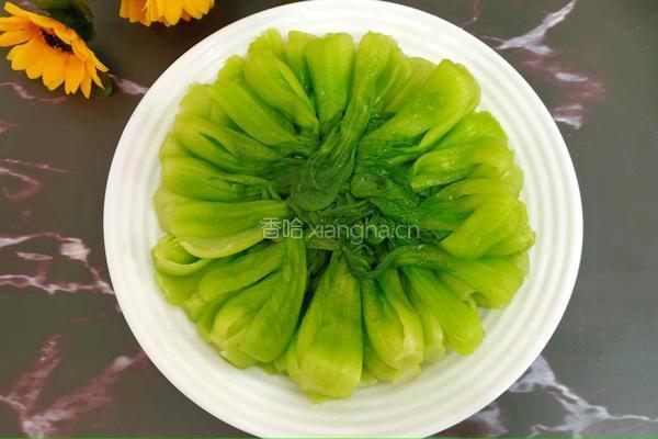 香菇上海青的做法图解7