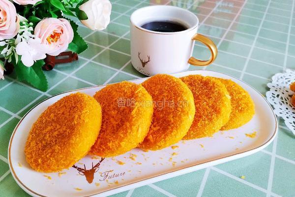 南瓜糯米饼的做法图解16