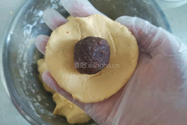 南瓜糯米饼的做法图解6