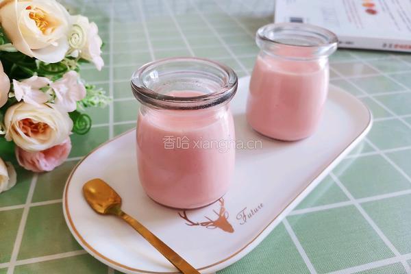 草莓豆腐布丁的做法图解11