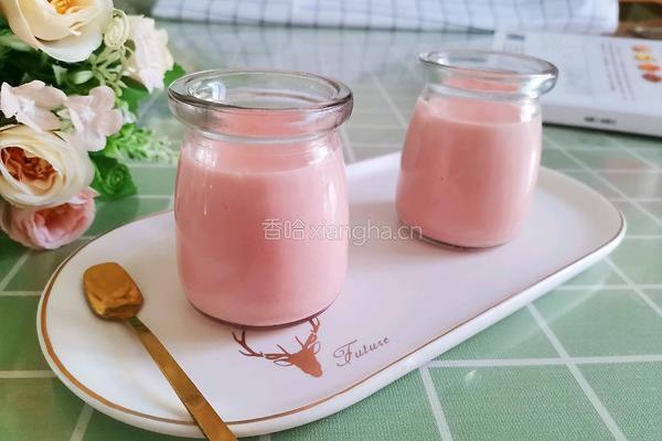 草莓豆腐布丁的做法图解12