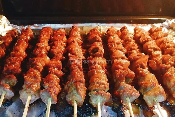 自制羊肉串（烤箱版）的做法图解10