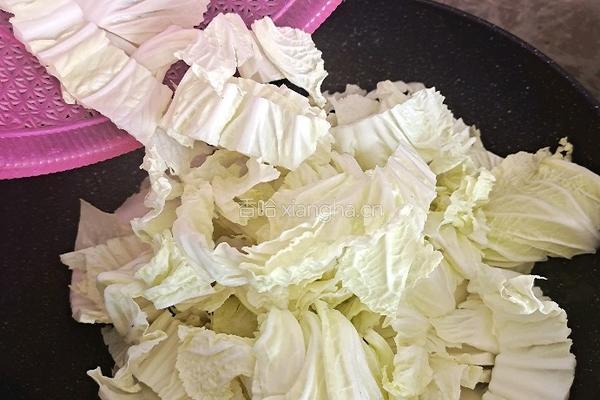 净炒白菜的做法图解7