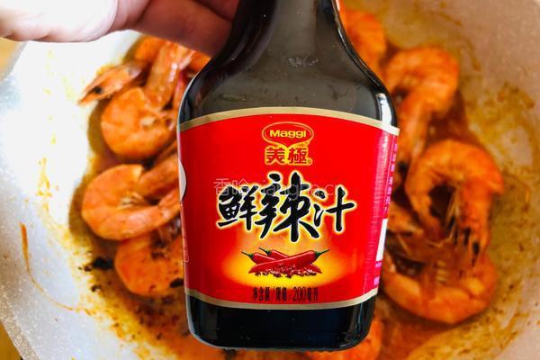 美极鲜辣虾的做法图解7