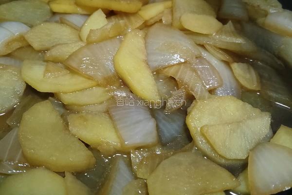 洋葱炒土豆的做法图解4