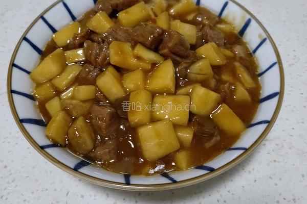 杏鲍菇炒牛肉粒的做法图解10