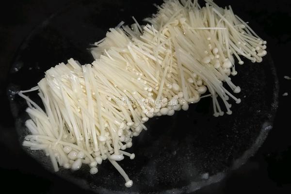 凉拌金针菇黄瓜的做法图解4