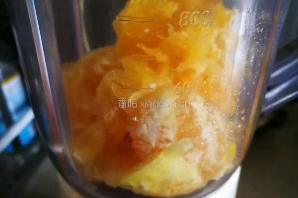 橙香鸡蛋羹的做法图解4