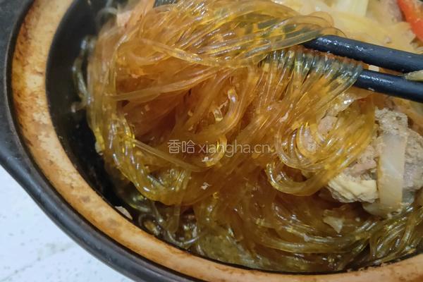 牛肉粉丝煲的做法图解8