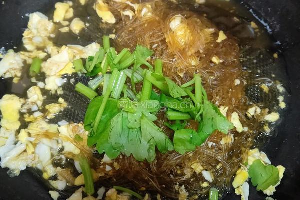 粉丝炒蛋的做法图解6