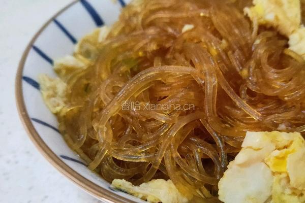 粉丝炒蛋的做法图解7