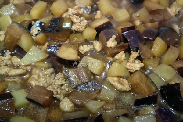 茄子炒土豆的做法图解3