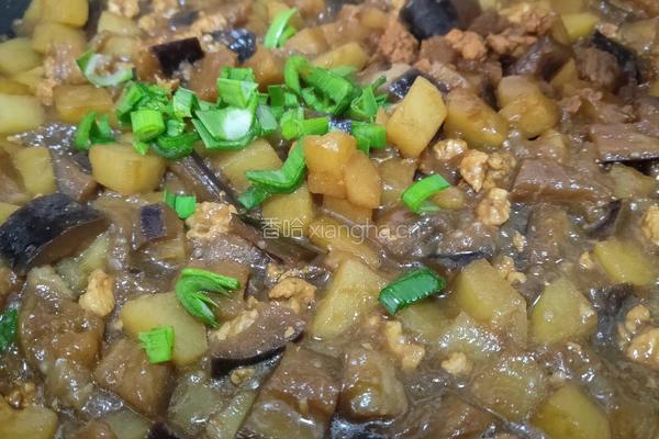 茄子炒土豆的做法图解4