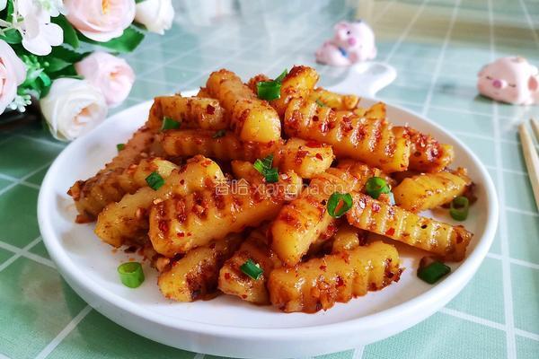 香辣孜然土豆条的做法图解17