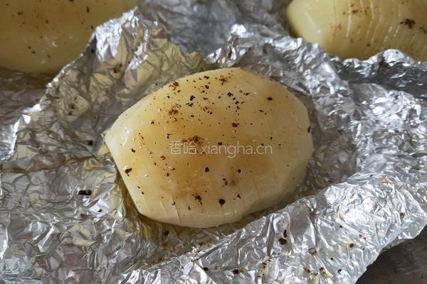 风琴烤土豆的做法图解4