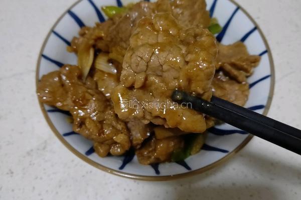 炒牛肉的做法图解6