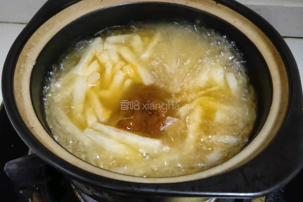 白萝卜白菜汤的做法图解2