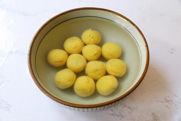 脆皮梦龙汤圆的做法图解3