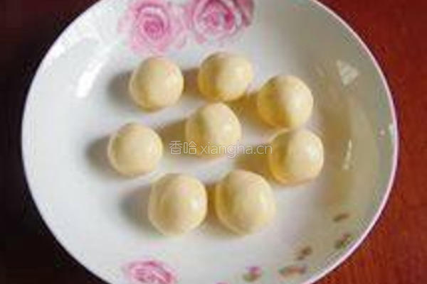 甜味吃腻了不妨试试咸味汤圆的做法图解6